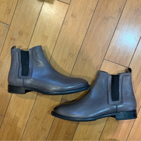 New! Handmade Italian Bacco Bucci Men\'s Euro Calfskin Boot in Elegant Gray. Bacco Bucci Boots for Men on Sale up to 90% Off: Poshmark main image 4